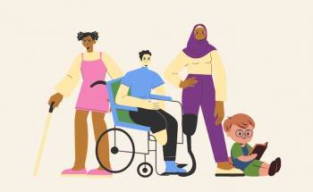 a group of people with disability